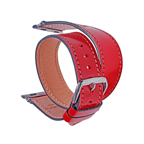 Rrip ore me dy rrotullime për Apple Watch 38/40 Suede