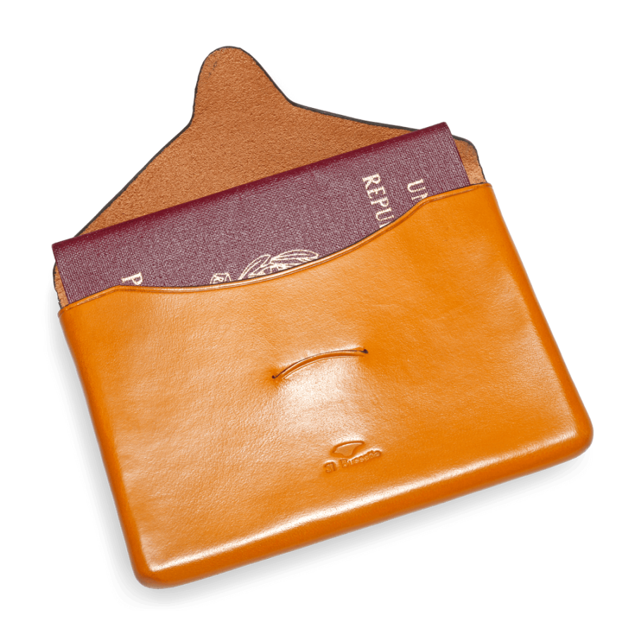 Mbajtëse pasaporte tip zarf Croco